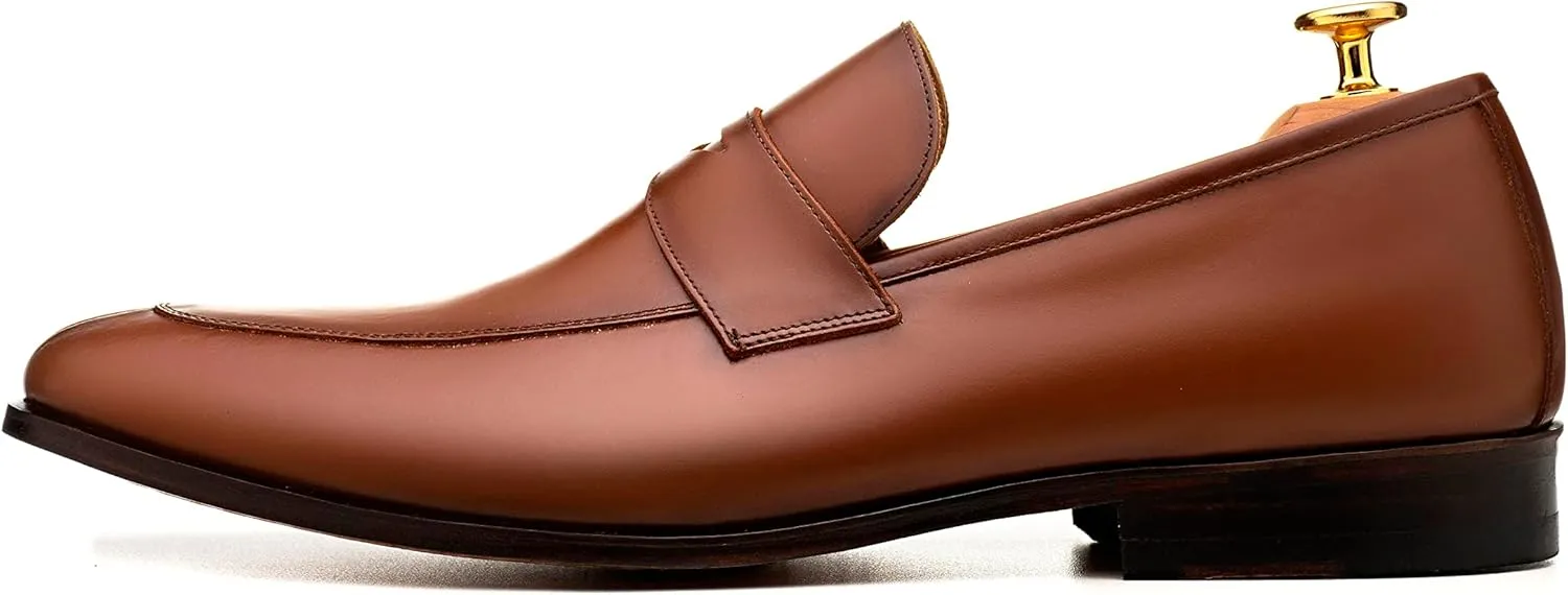 ADOLFO TURRION Leather Classic/Formal Shoes Penny Loafer Alicante