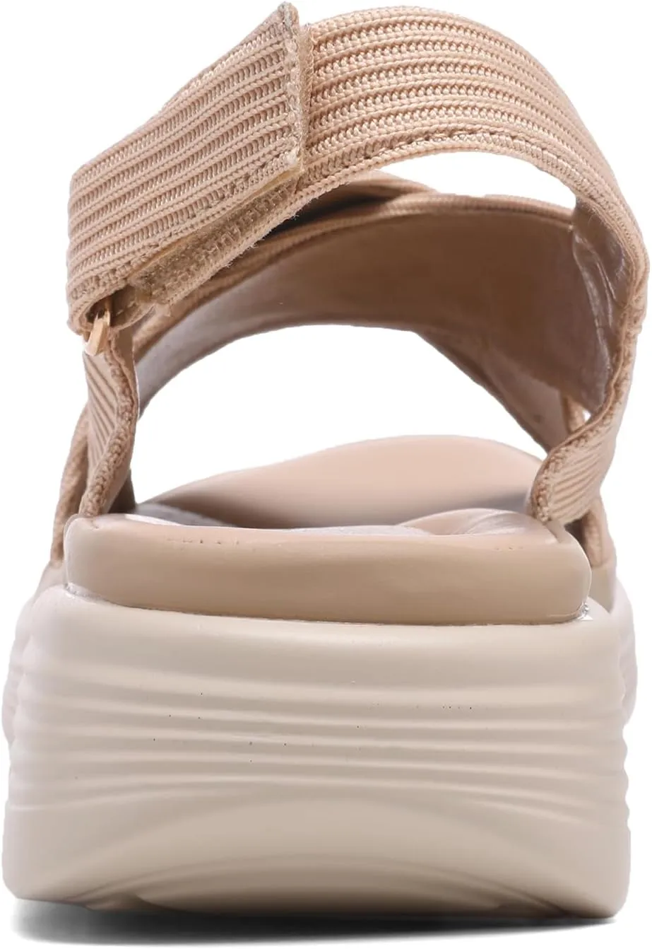 Altxic Women's Open Toe Crisscross Woven Comfy Casual Adjustable Buckle Strap Slingback Casual Walking Sport Sandals