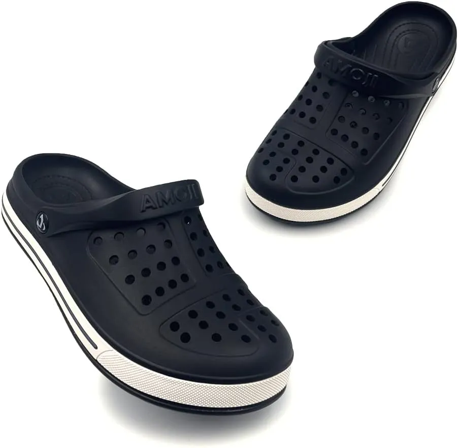 Amoji Unisex Garden Clog Yard Shower Shoes CL1820