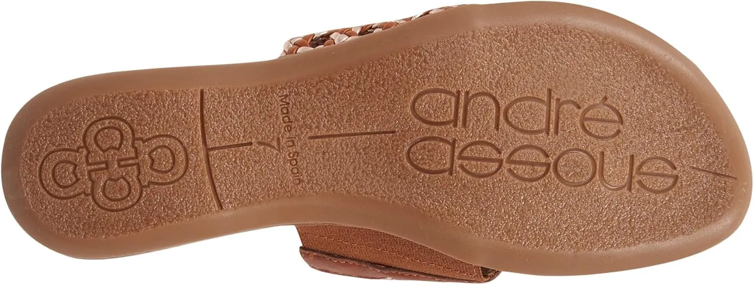 André Assous Women's Nice Woven Featherweight Sandal Flip-Flop