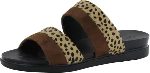 Annie Two Toned Media Strap Sandals-Cognac-11