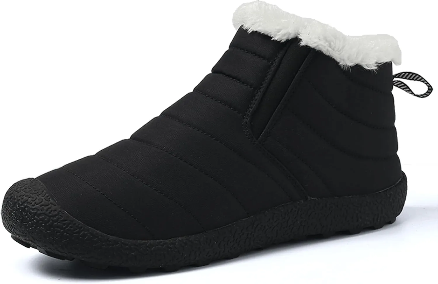 Asifn Mens Women Lightweight Bootie Slippers with Memory Foam Indoor Outdoor Warm House Shoes Waterproof Sport Lounge Camping Boots