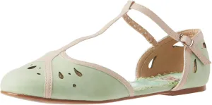 Bettie Page Women's Pinup, Retro, Vintage Mary Jane Flat
