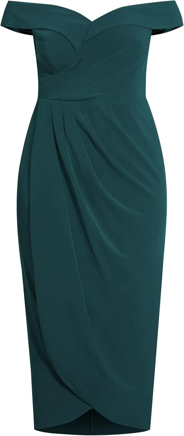 City Chic Women's Plus Size Dress - Ripple Love