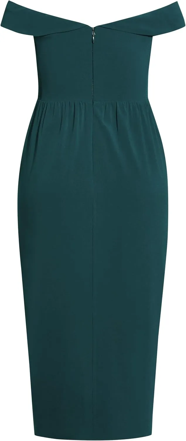 City Chic Women's Plus Size Dress - Ripple Love