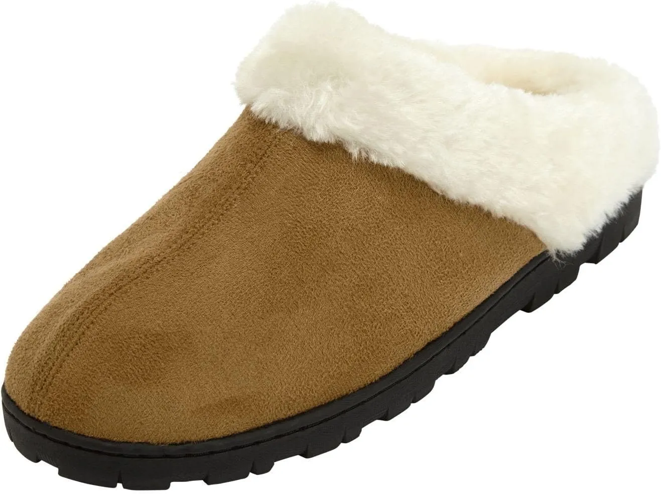 Comfortview Women's Wide Width The Andy Clog Slipper