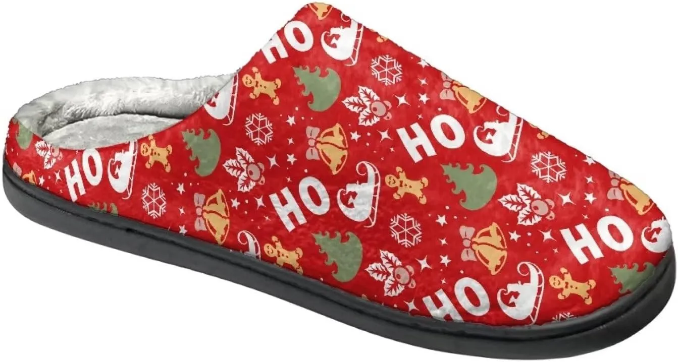 Cotton Slippers for Woman Cotton Slippers Washable Fuzzy Slippers Indoor Slip On Shoes Bedroom Slippers