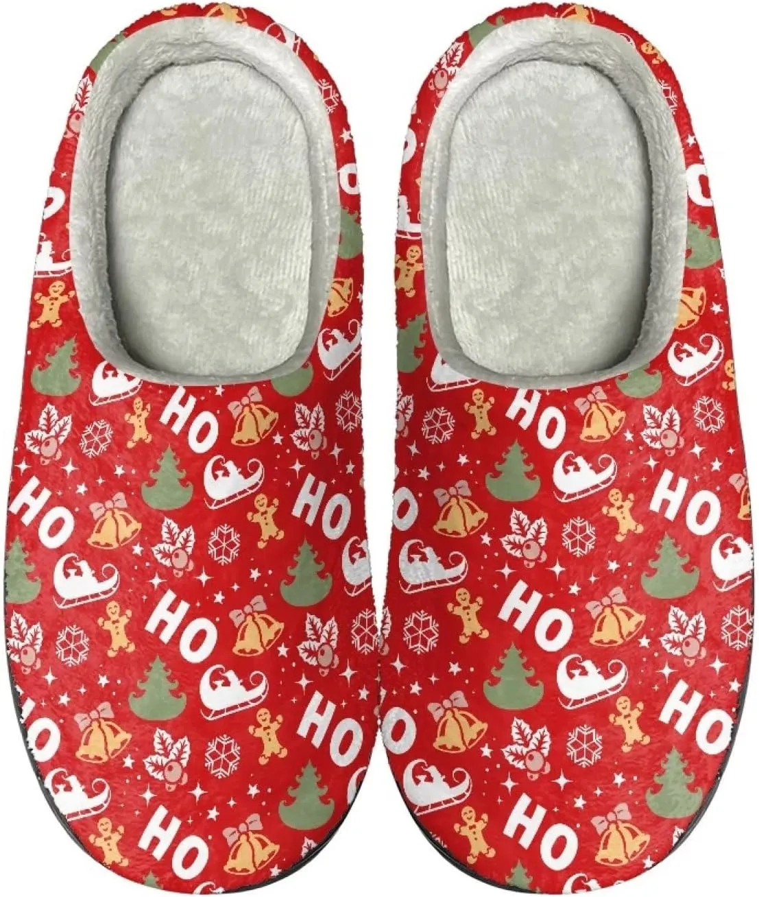 Cotton Slippers for Woman Cotton Slippers Washable Fuzzy Slippers Indoor Slip On Shoes Bedroom Slippers