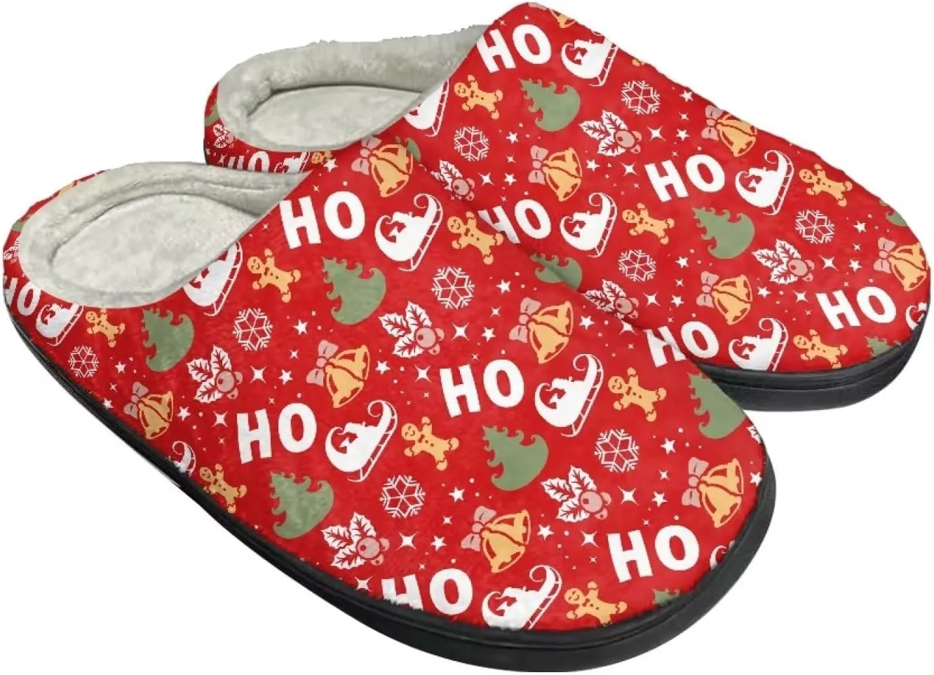 Cotton Slippers for Woman Cotton Slippers Washable Fuzzy Slippers Indoor Slip On Shoes Bedroom Slippers