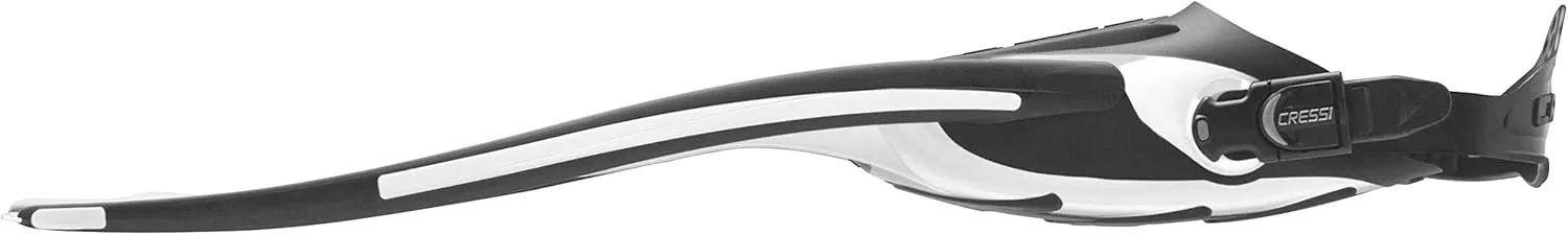 Cressi Adult Powerful Efficient Open Heel Scuba Diving Fins | Frog Plus: made in Italy