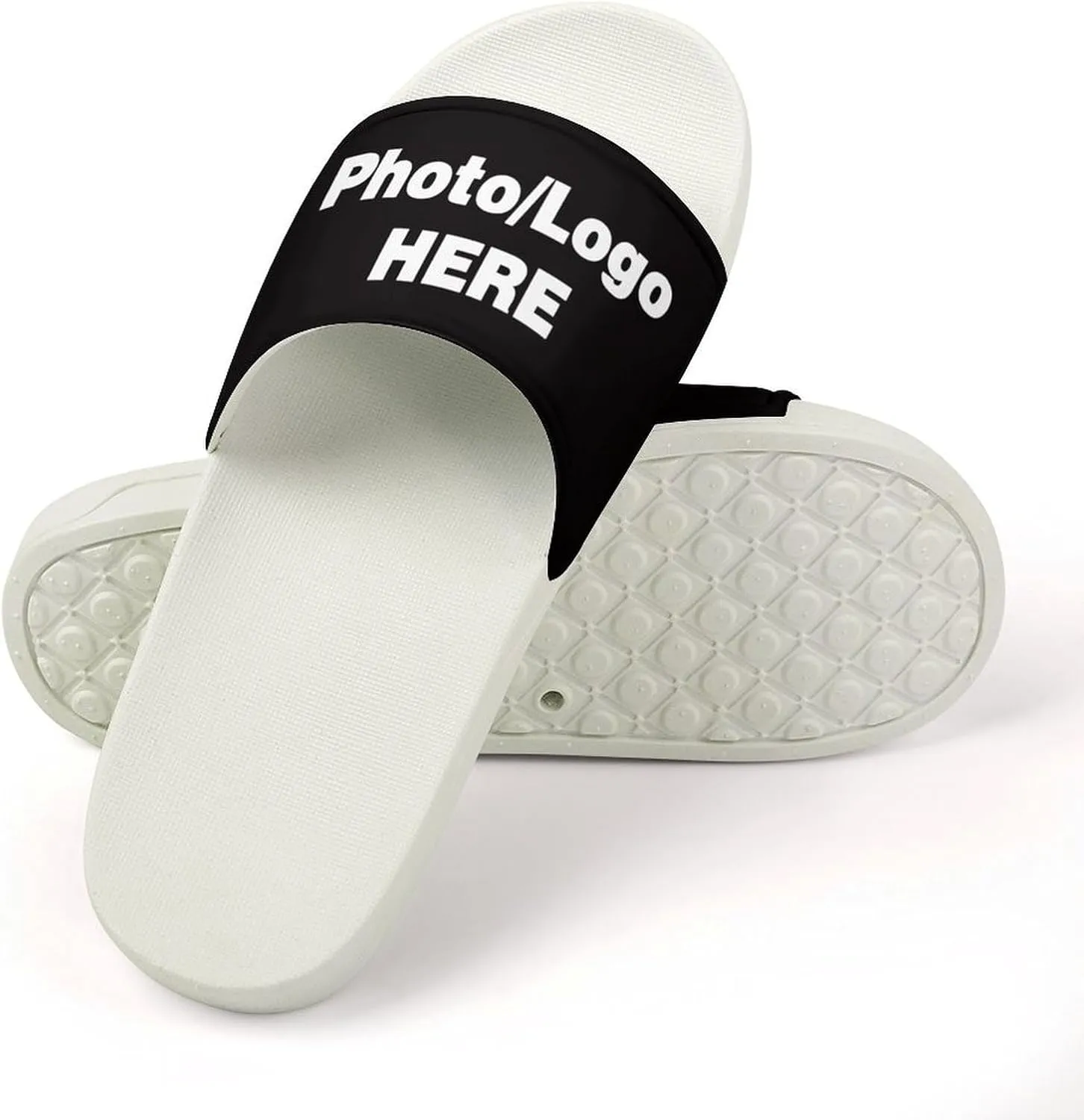 Custom Slippers Personalized Slippers for Women Men - Travel Home Slippers for Hotel Bedroom Outdoor Beachs