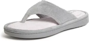 Dearfoams Women's Melanie Terry Thong Slipper