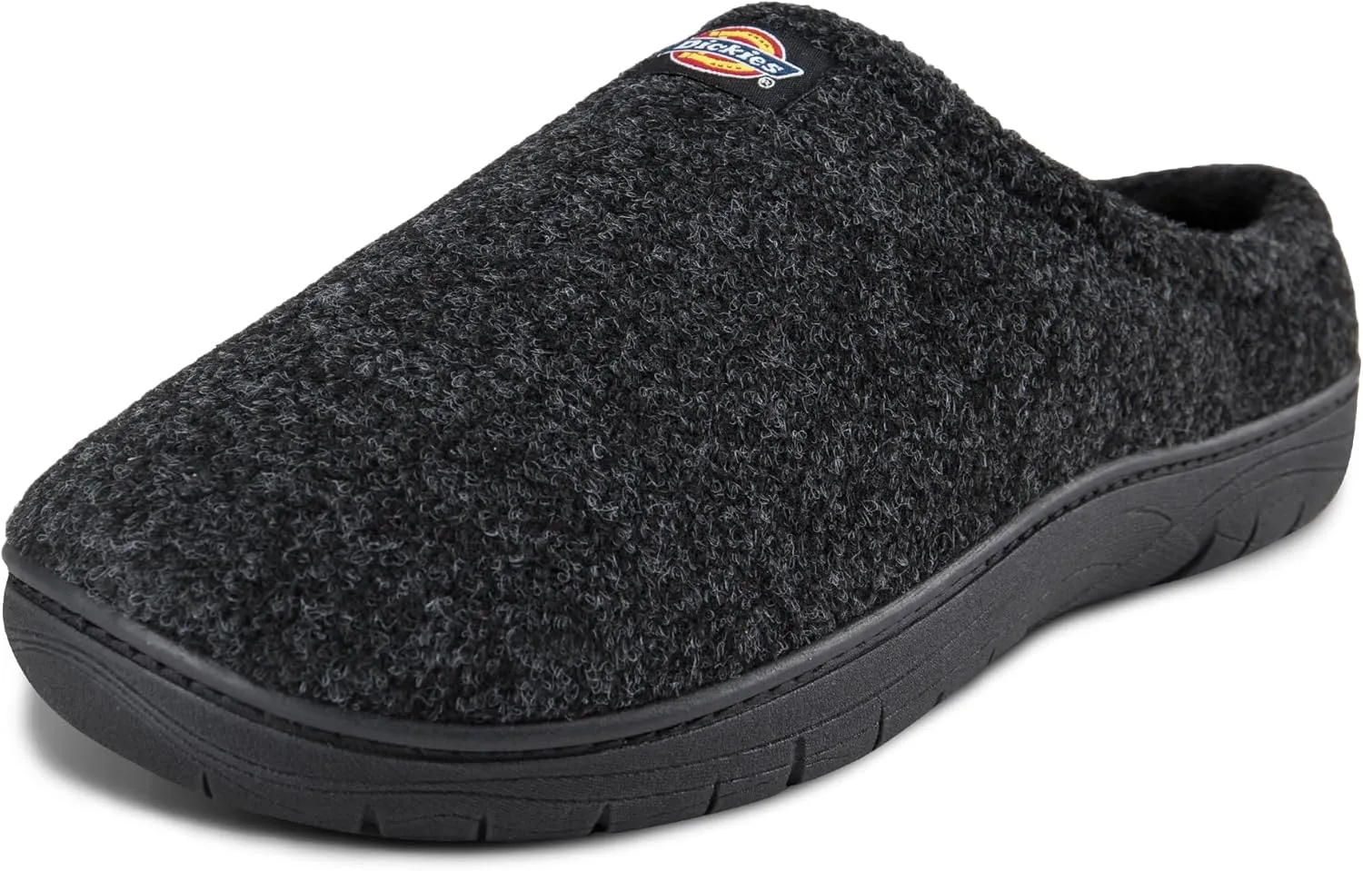 Dickies Men's Felt Clog Memory Foam Slipper - Indoor/Outdoor Sole, Machine Washable