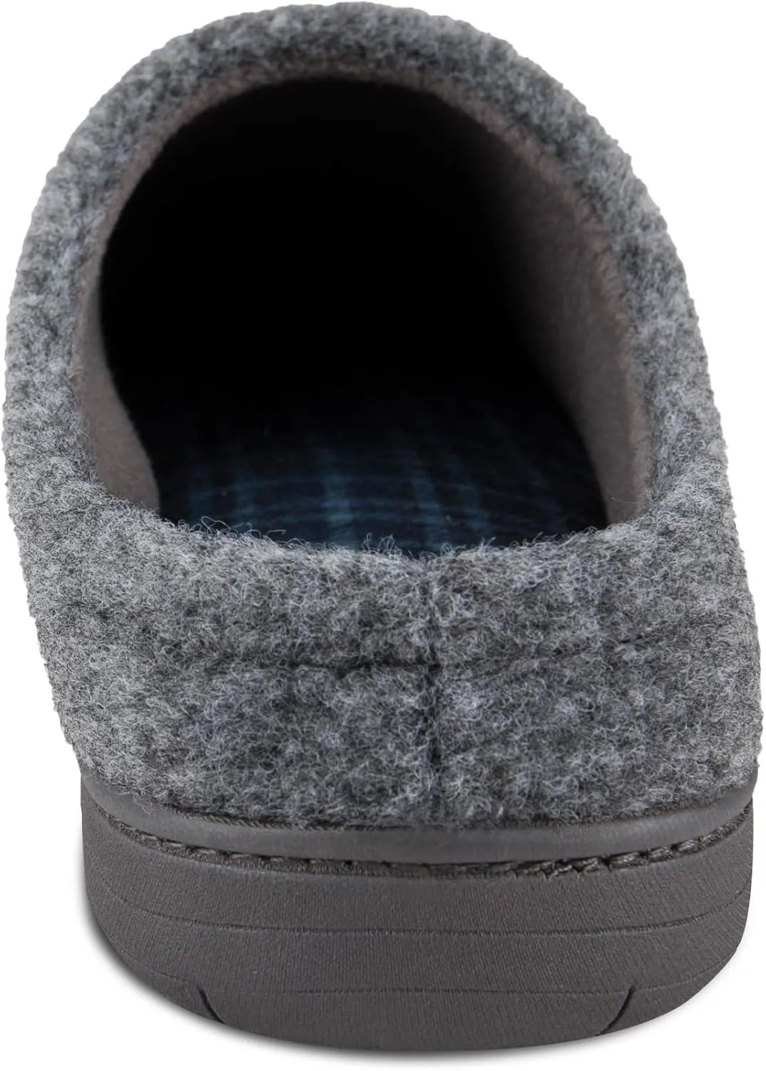 Dickies Men's Felt Clog Memory Foam Slipper - Indoor/Outdoor Sole, Machine Washable