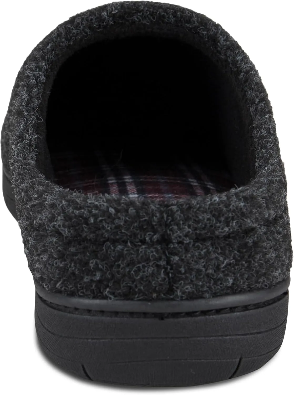 Dickies Men's Felt Clog Memory Foam Slipper - Indoor/Outdoor Sole, Machine Washable