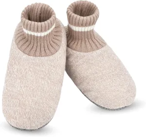 DICUIRD Men's Slippers Socks Autumn Winter Indoor Non-Skid House Slippers