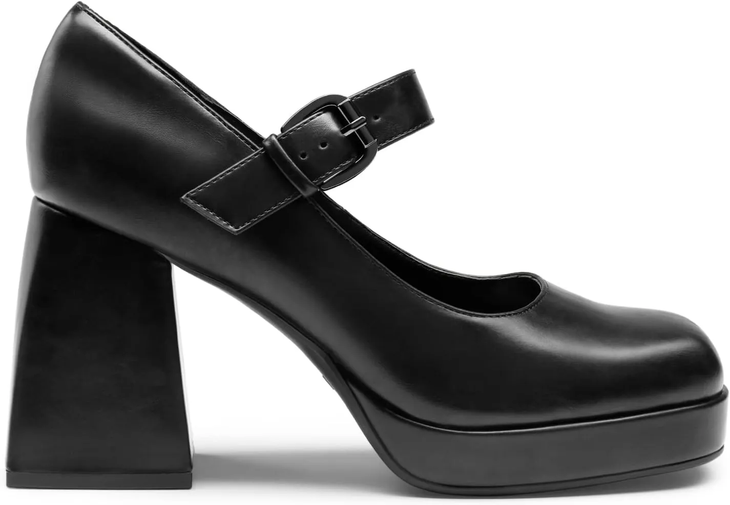 DREAM PAIRS Women's High Chunky Platform Closed Toe Mary Jane Block Heels Square Toe Strappy Dress Wedding Party Pumps Shoes