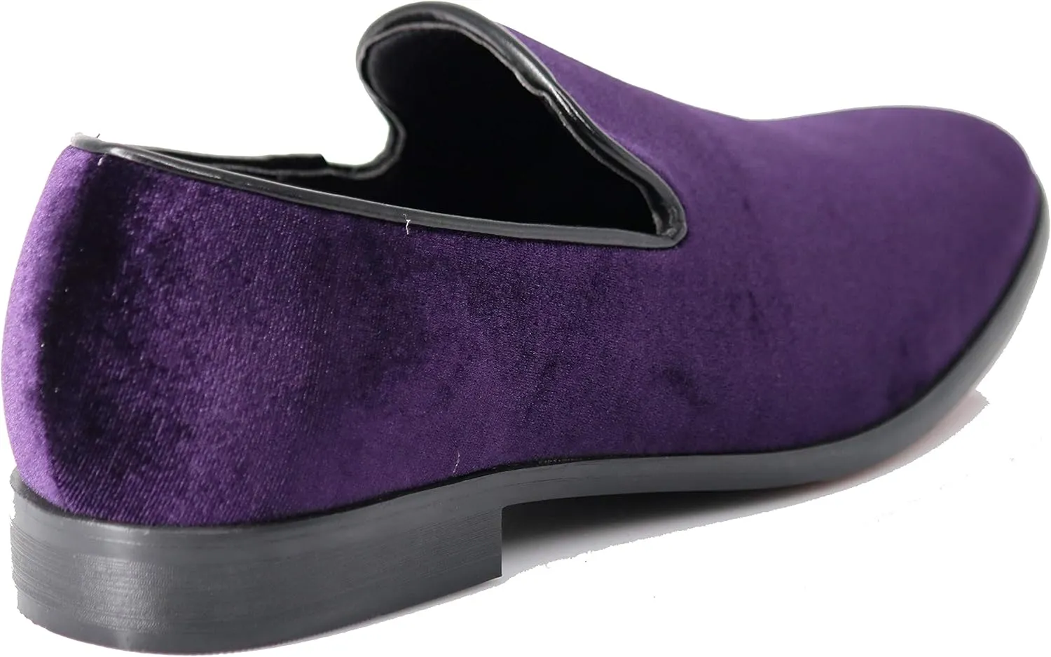 Enzo Romeo Men's Fashion Formal Tuxedo Slip On Loafer Velvet Dress Shoes SKO03