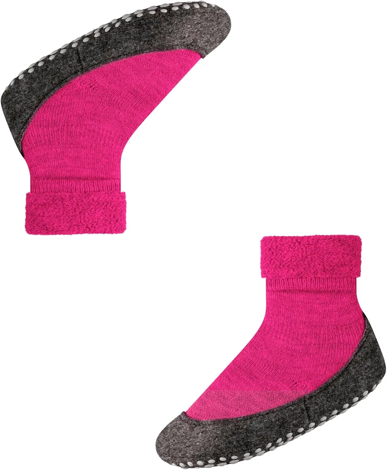 FALKE Unisex Kids Cosyshoe Slipper Socks, Merino Wool, Grips, 1 Pair