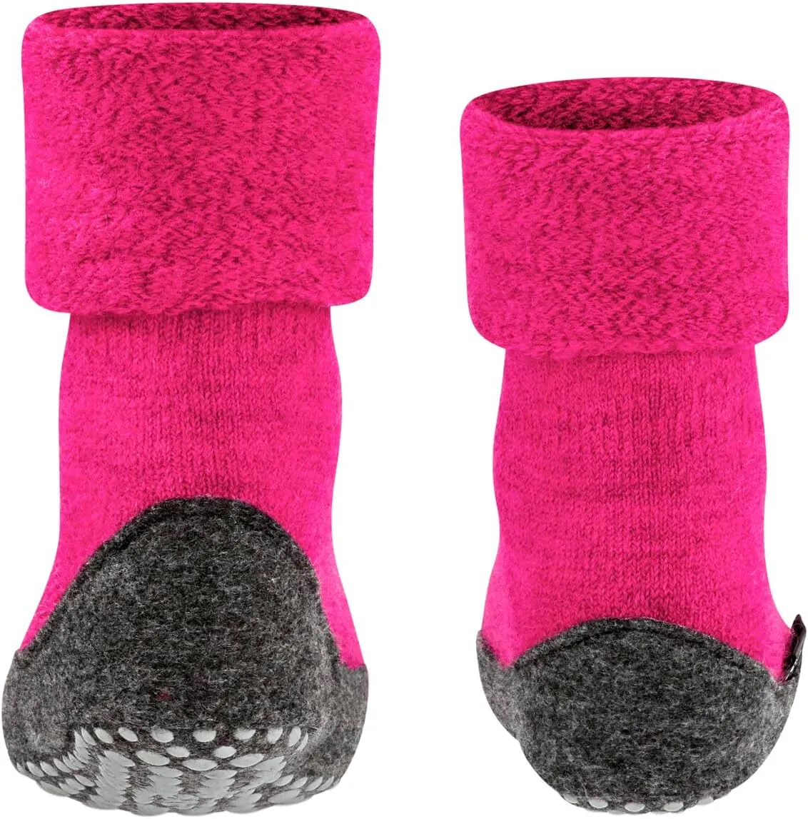 FALKE Unisex Kids Cosyshoe Slipper Socks, Merino Wool, Grips, 1 Pair