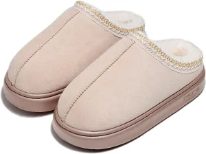 FAYUEKEY Womens Fuzzy Slippers Memory Foam House Bedroom Fluffy Trendy Gift Cloud Shoes