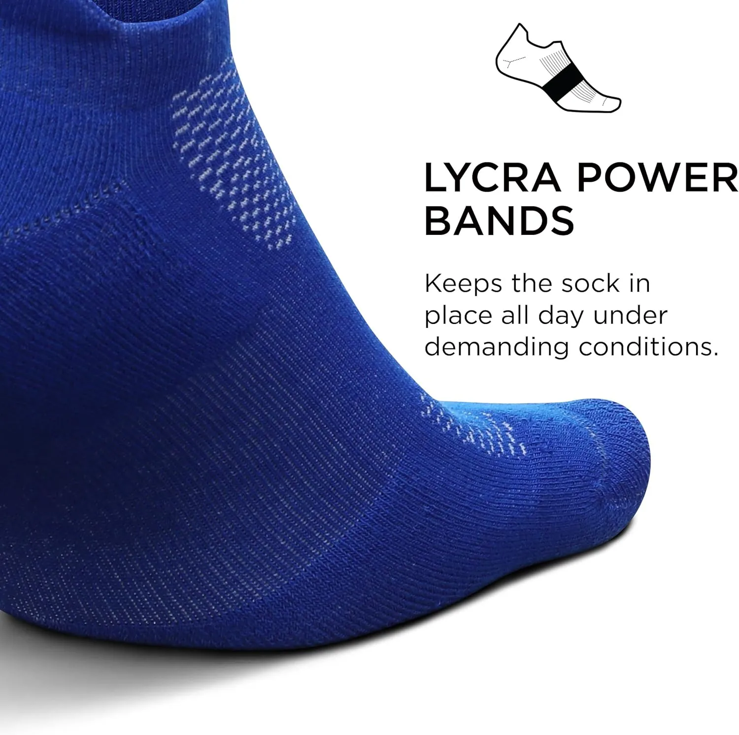 Feetures High Performance Ultra Light Ankle Sock - No Show Socks for Women & Men with Heel Tab - (1 Pair)