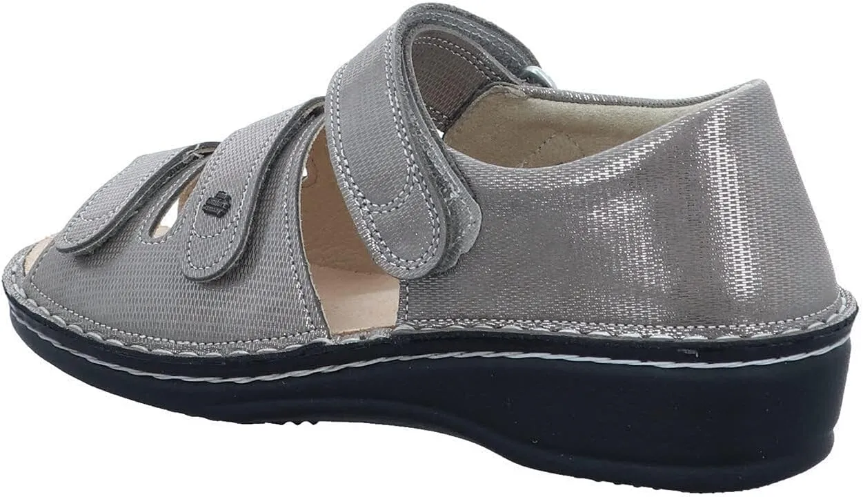 Finn Comfort Women Strappy Sandals Ankle Strap, 36 EU Weit