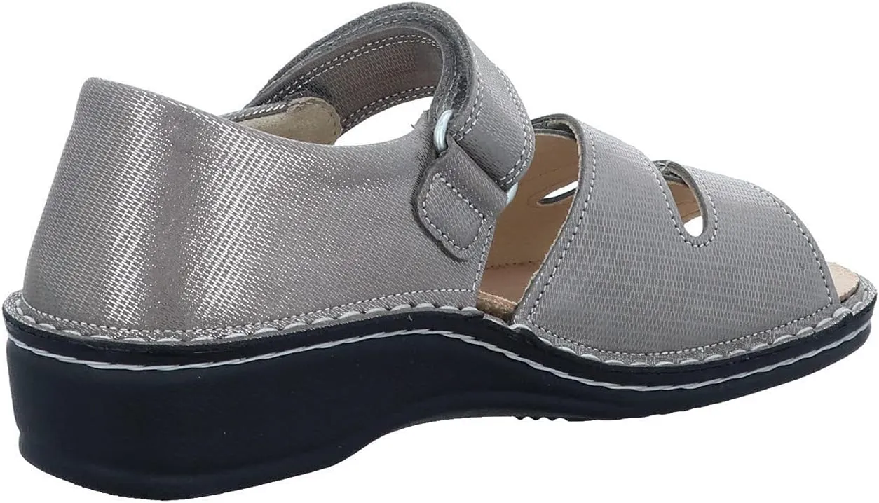 Finn Comfort Women Strappy Sandals Ankle Strap, 36 EU Weit