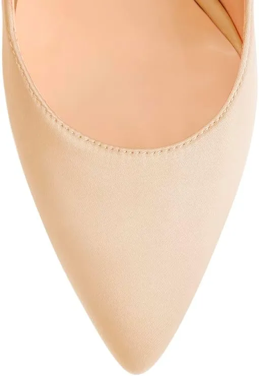 Flower Rhinestone Pointed Toe Stiletto Pumps