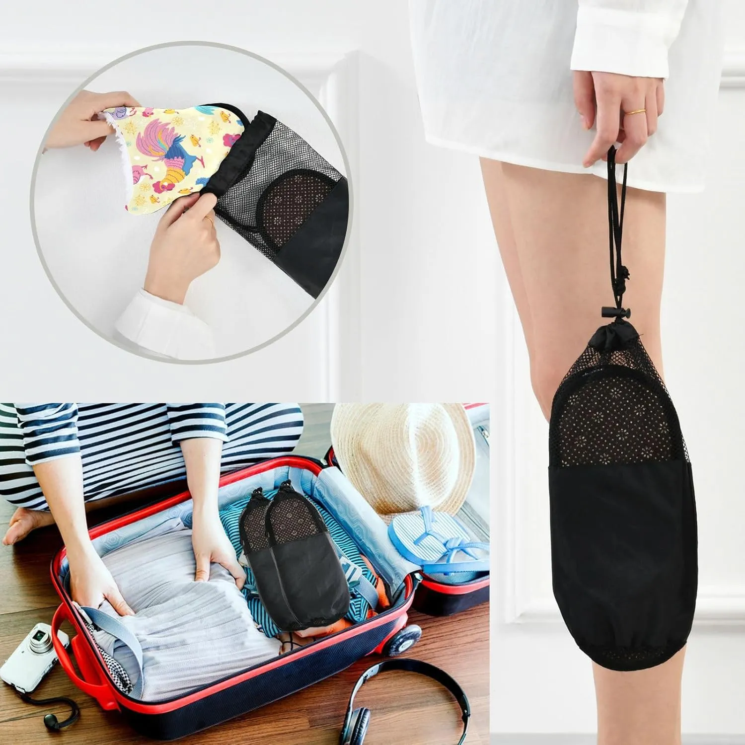 Funny Chickens Farm Animals Slippers for Women Men