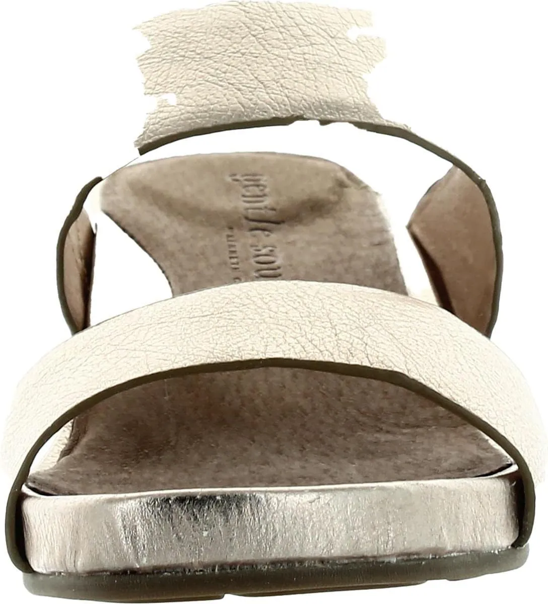 Gentle Souls by Kenneth Cole Women's Gisele Two Strap Heeled Sandal