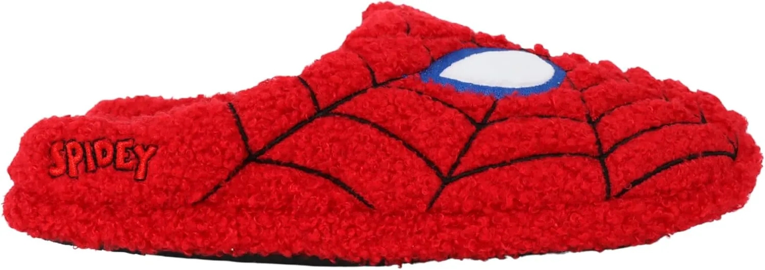 Ground Up Spiderman Mens Slippers Clog