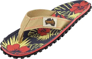 Gumbies Islander Flip-Flops | Unisex Classic Canvas Flip-Flops with Recycled Rubber Outsole & Cotton Footbed | Contoured, Lightweight & Everyday Comfortable