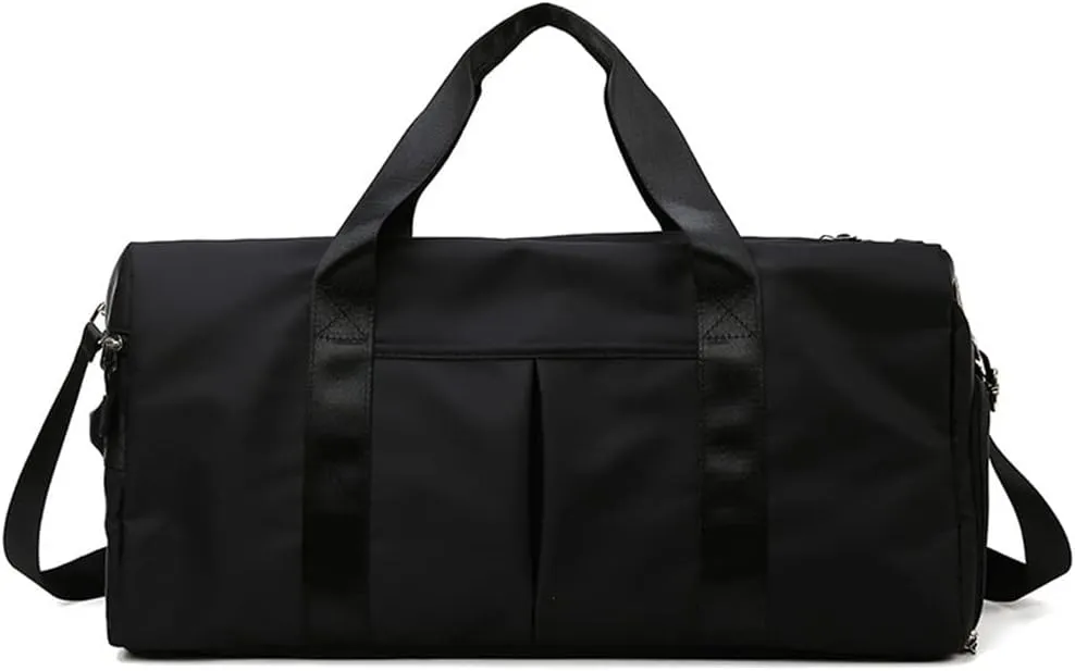 HBJWOV Travel Handbag Outdoor Travel Bag Sports Gym Bags Training Fitness Yoga Sport Bag With Shoes Compartment(D)