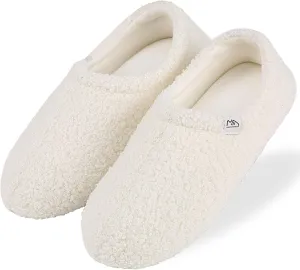 Home Slipper Memory Foam Slippers for Women Curly Fuzzy Bedroom House Shoes Non-slip Indoor Slipper Booties