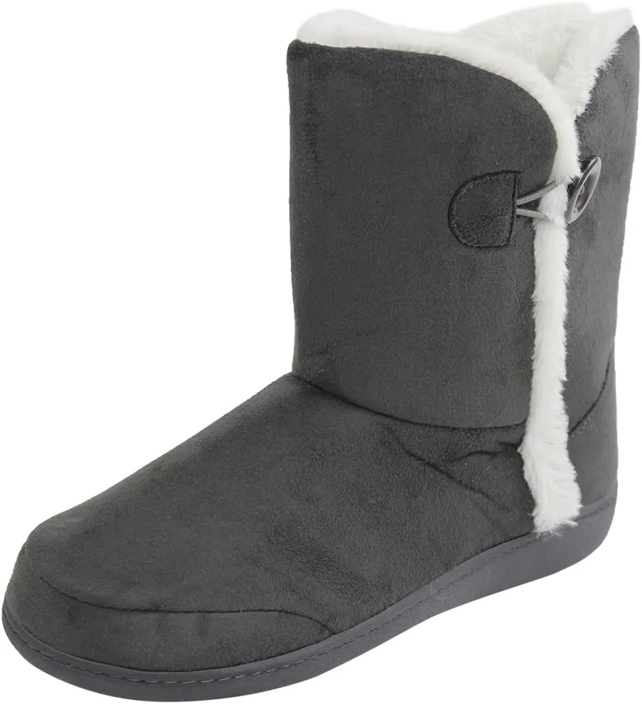 Home Slipper Women's Winter Warm Memory Foam Indoor/Outdoor House Slippers Boots