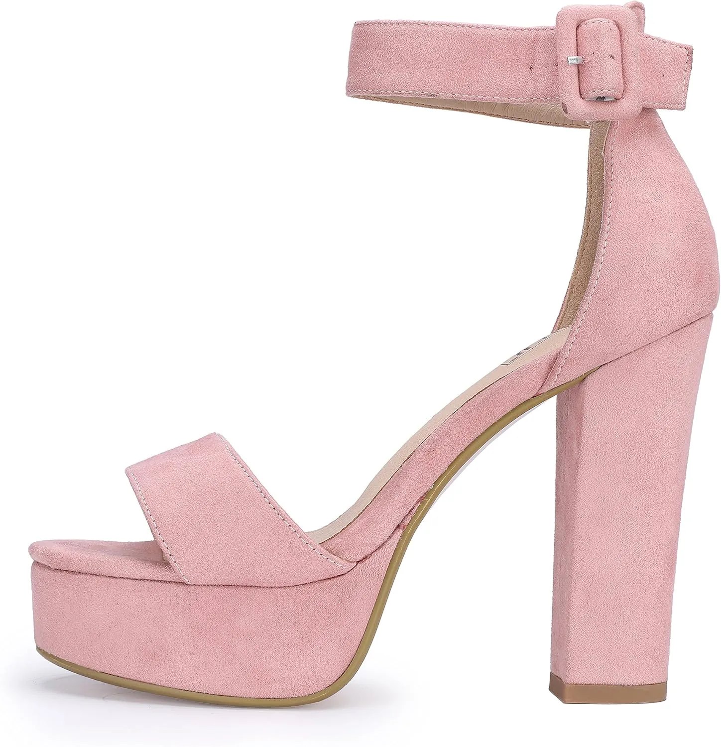 IDIFU Women's Ankle-Strap Heeled Sandal