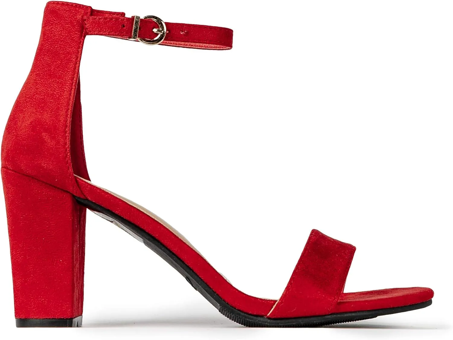J. Adams Elaine High Heel - Classic Adjustable Ankle Strap Chunky Block Pumps