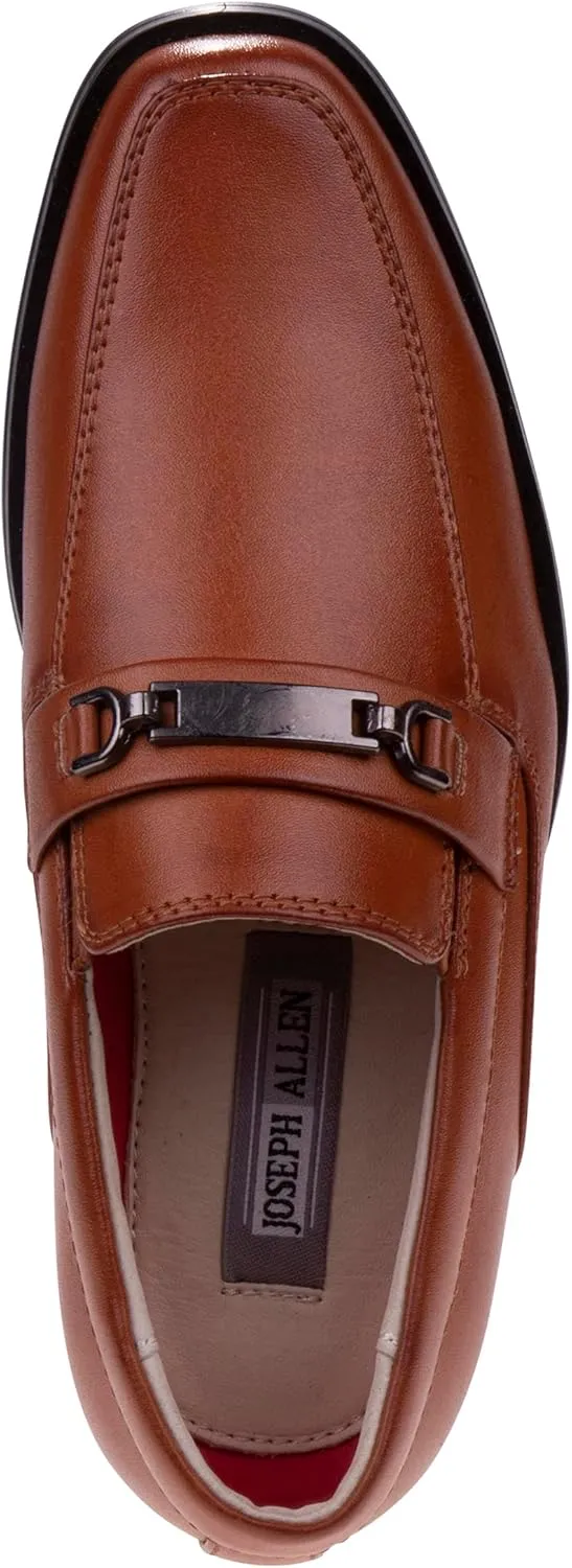 Joseph Allen Men's Penny Loafer Classic Lace-Up Business Casual Dress Formal Shoes (Boys Sizes)