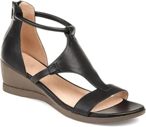 KCTRFSJ Libiyi Women's Ultra-Comfy Orthotic Sandals with Back Zipper,Gladiator Wedge Arch Support Sandals Ankle Strap Fish Mouth Open Toe Sandals