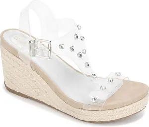 Kenneth Cole Reaction Women's Card Jewel Wedge Sandal Platform