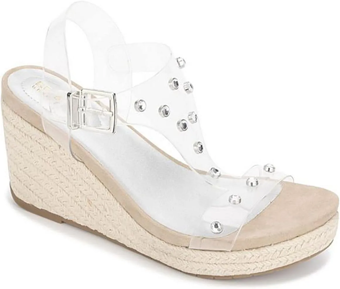 Kenneth Cole Reaction Women's Card Jewel Wedge Sandal Platform