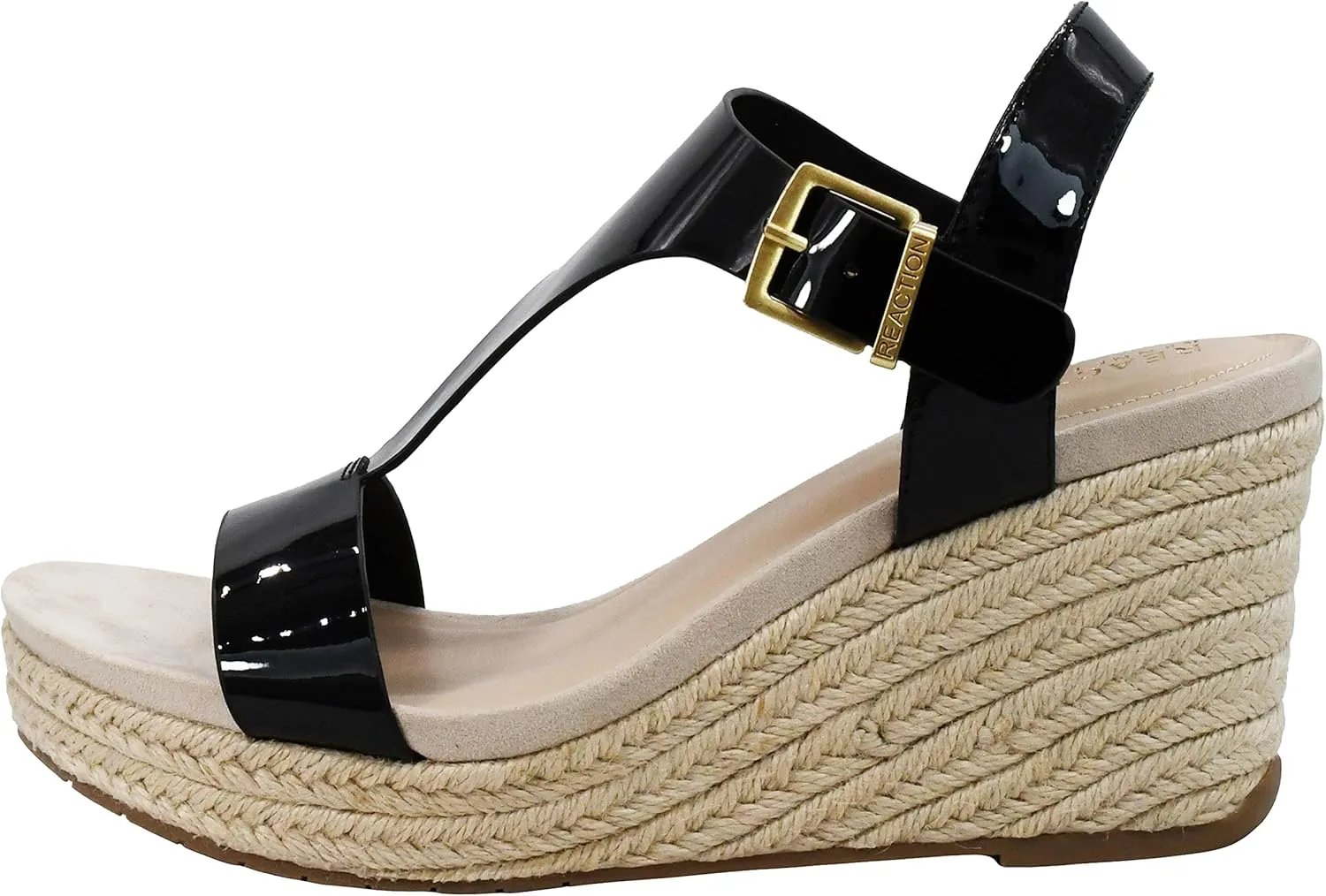 Kenneth Cole REACTION Women's Card T-Strap Wedge Sandal