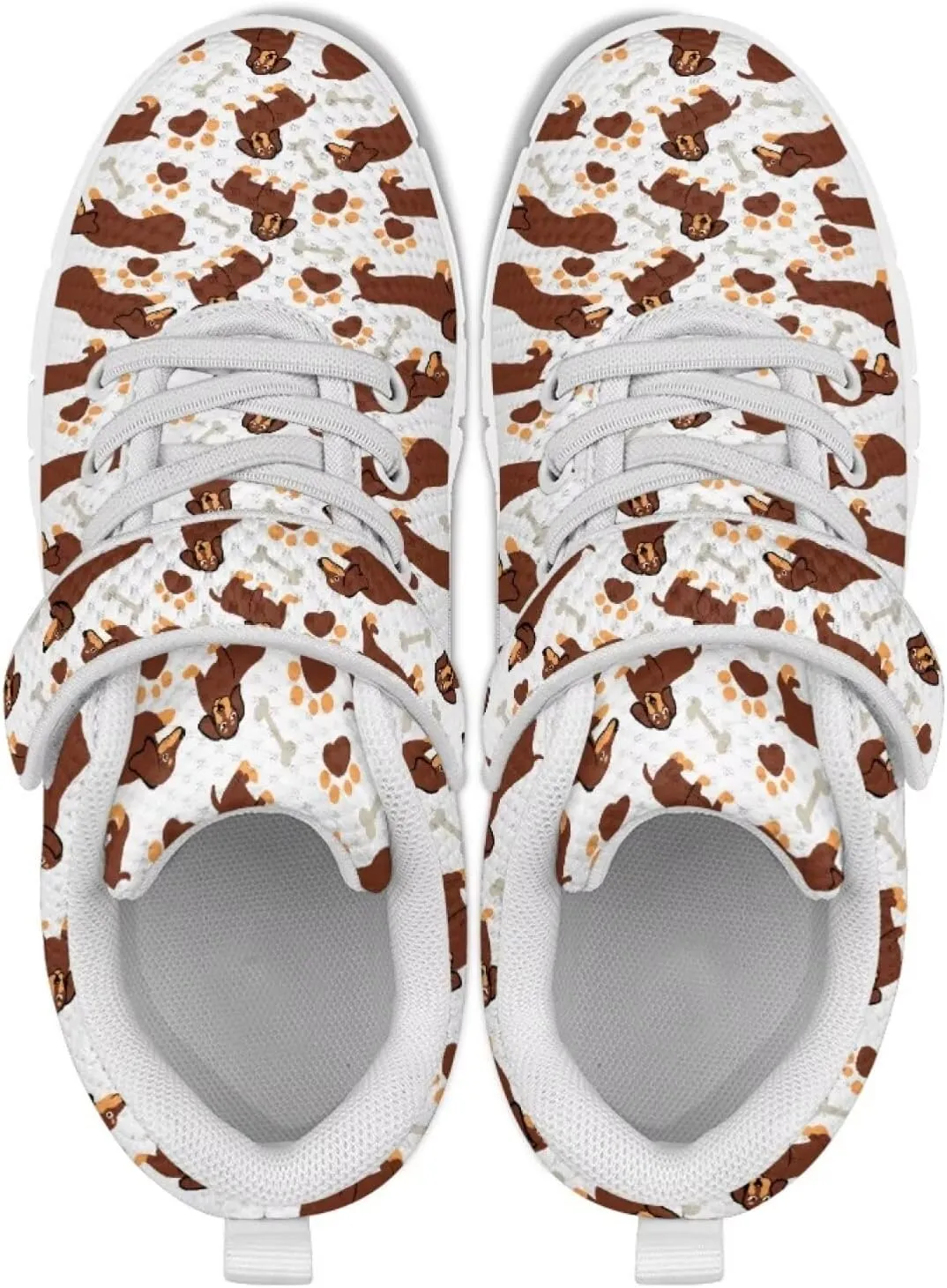 Kids' Dog Athletic Sneaker for Girls Boys Running Hiking Sneaker Tennis Fitness Training Shoes