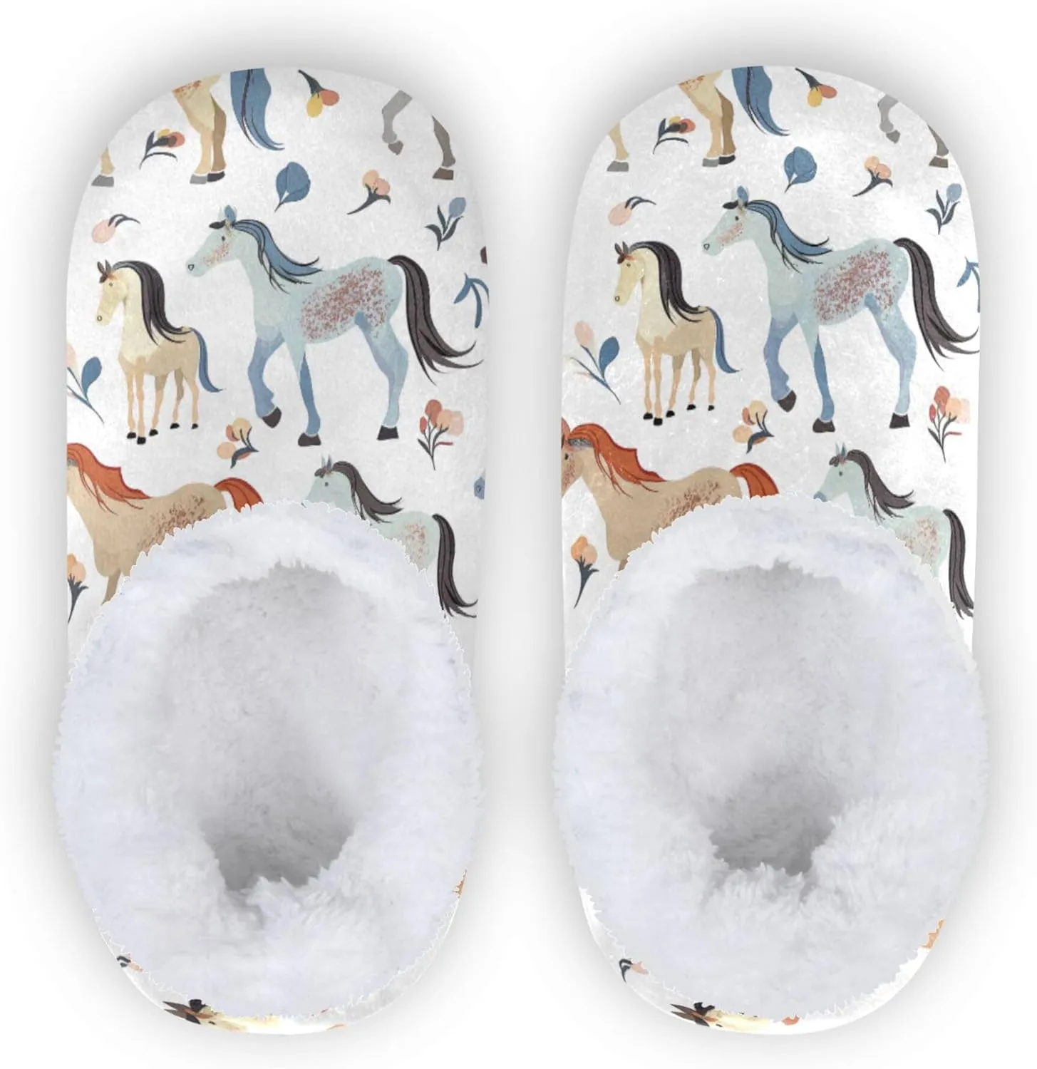 Kids Slippers for Boys Girls, Memory Foam Anti-slip Indoor House Slippers for Bedroom Travel