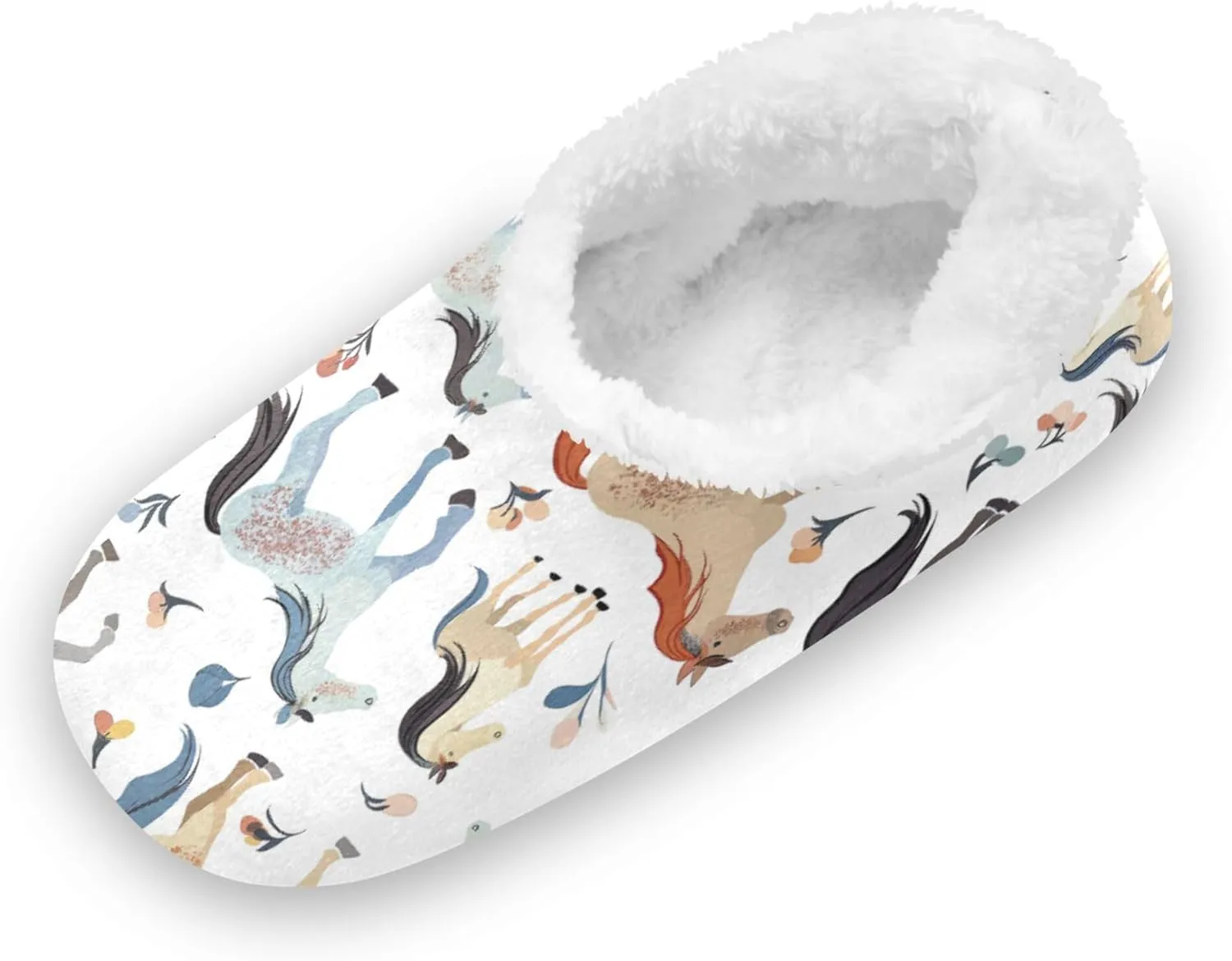 Kids Slippers for Boys Girls, Memory Foam Anti-slip Indoor House Slippers for Bedroom Travel