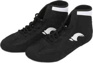 Kids Wrestling Shoes Boys Girls Boxing Shoes High Top Wrestling Training Shoes Boots Competition Fitness Sneakers