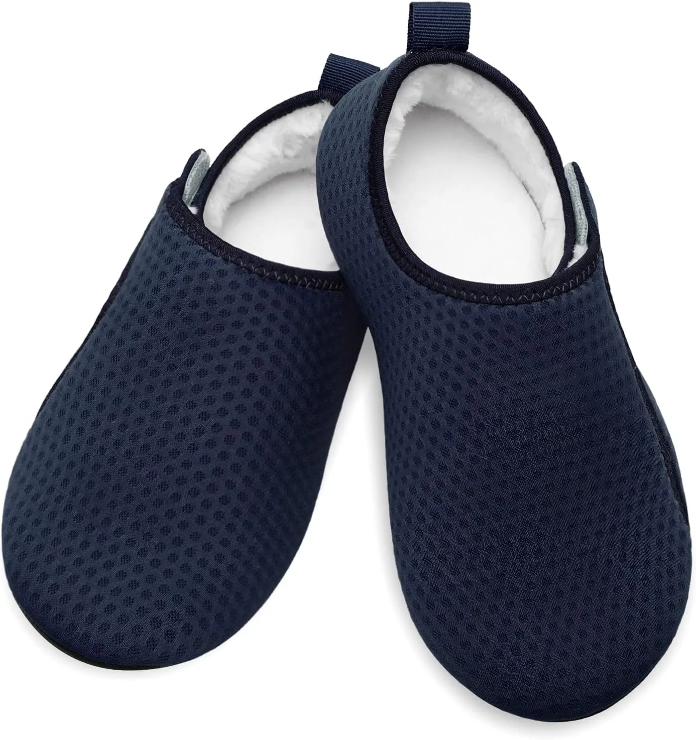 L-RUN Womens Mens House Slippers Indoor Home Shoes Warm Barefoot Slippers Outdoor House Shoes Anti-slip