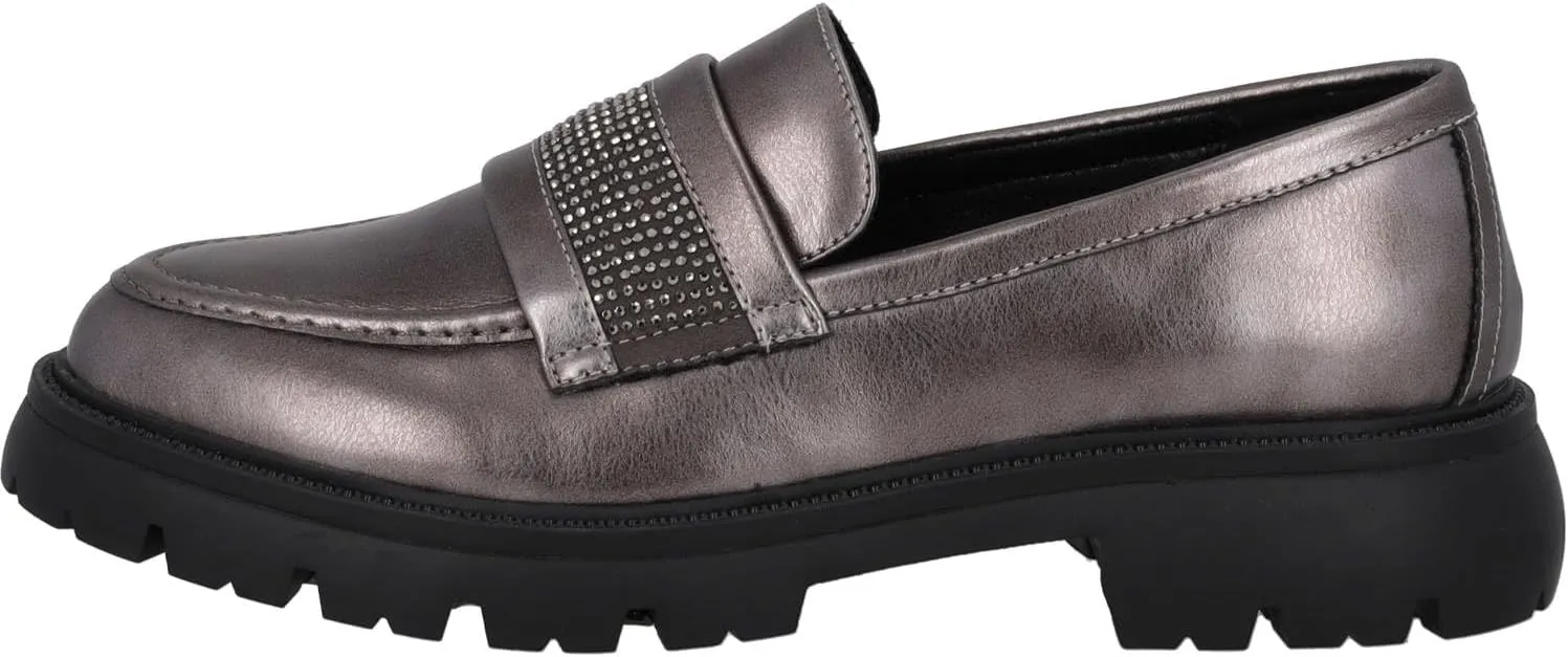 Loafers Women's Dafnea - Stylish & Comfortable Low Shoes with Decorative Glitter Band - Durable TPR Sole for Firm Grip - Ideal for Elegant Outfits