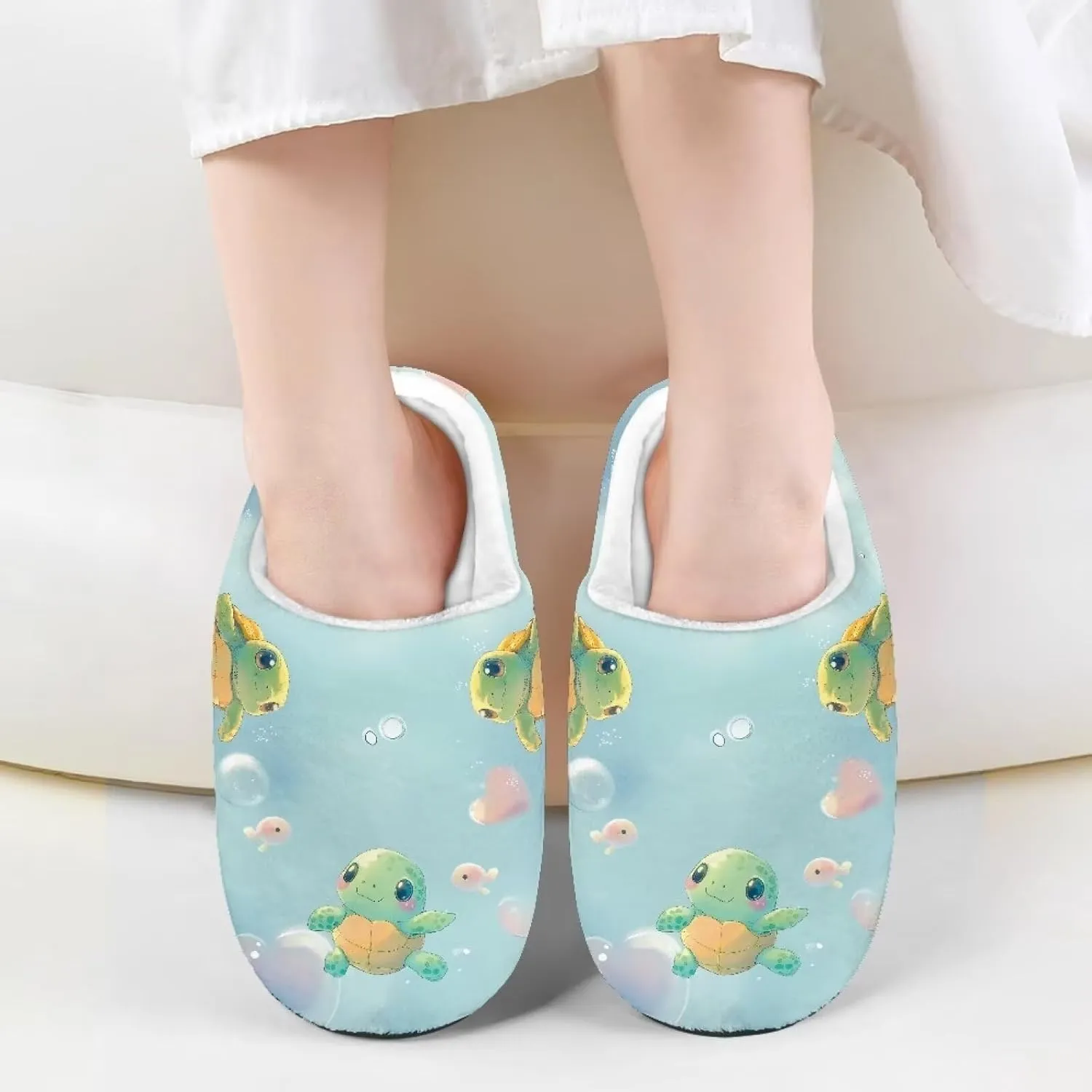 Lotusorchid Girls House Slipper Memory Foam Kids Bedroom Slipper Non Slip Closed Toe Sleep Slipper for Boys Bedroom Slipper with Rubber Sole